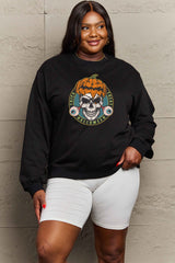 Sudadera con estampado de calavera