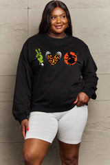 Drop Shoulder Graphic Sweatshirt