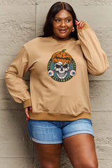 Sudadera con estampado de calavera