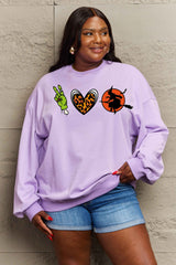 Drop Shoulder Graphic Sweatshirt