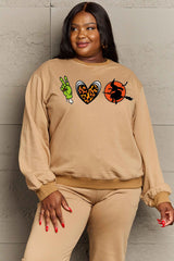 Drop Shoulder Graphic Sweatshirt