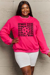 Sudadera con estampado de SPOOKY BABE