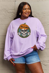 Sudadera con estampado de calavera