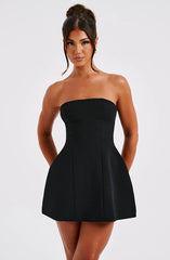 Artemisia Elegant Strapless Mini Dress