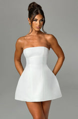 Artemisia Elegant Strapless Mini Dress