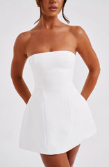 Artemisia Elegant Strapless Mini Dress