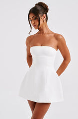 Artemisia Elegant Strapless Mini Dress