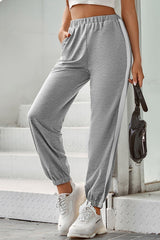 Lofanya Side Stripe Joggers with Pockets