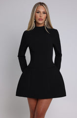 Skylar Long Sleeve Backless Sexy Mini Dress