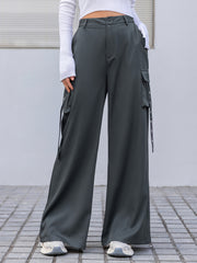 Laira Wide Leg Cargo Pants