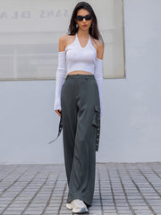 Laira Wide Leg Cargo Pants