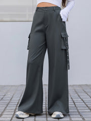 Laira Wide Leg Cargo Pants