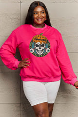 Sudadera con estampado de calavera