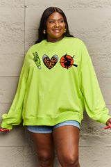 Drop Shoulder Graphic Sweatshirt