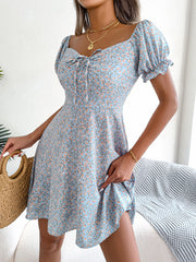 Breezy Blossom Boho Swing Dress