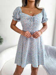 Breezy Blossom Boho Swing Dress