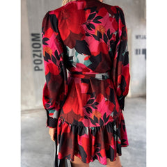 Lauren Printed Waist Controlled Shirt Dress